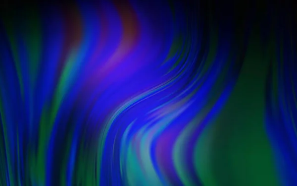 Vecteur Bleu Foncé Texture Floue Lumineuse Modèle Flou Vecteur Bleu — Image vectorielle