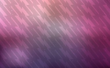 Koyu mor, tekrarlanan çubuklu pembe vektör şablonu. Koyu mor, tekrarlanan çubuklu pembe vektör şablonu. Keskin çizgili parlak renkli çizimler. Reklam, kitapçıklar, broşürler için desen.