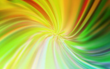 Açık yeşil, sarı vektör renkli bulanık fon. Açık yeşil, sarı vektör parlak soyut fon. Gradyan tasarımlı, soyut, ışıltılı çizimler. Marka kitabı için zarif bir arkaplan.