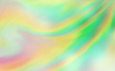 Açık yeşil, kırmızı vektör renkli bulanık arkaplan. Açık yeşil, kırmızı vektör parlak şablonu bulanıklaştırdı. Görüntü tarzında tamamen yeni bir renkli çizim. Çalışmalarınız için akıllı tasarım.