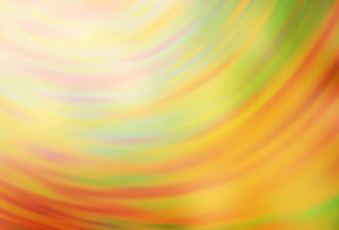 Açık Turuncu vektör renkli bulanık arkaplan. Açık Turuncu vektör bulanık desen. Soyut renkli gradyan çizimi. İşiniz için en iyi bulanık tasarım..