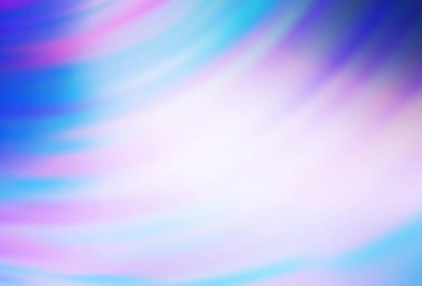 Açık Pembe, bükülmüş çizgileri olan mavi vektör arkaplanı. Açık Pembe, bükülmüş çizgileri olan mavi vektör arkaplanı. Çağdaş gradyan soyut çizgileri olan çizimler. Markan için yeni kompozisyon.