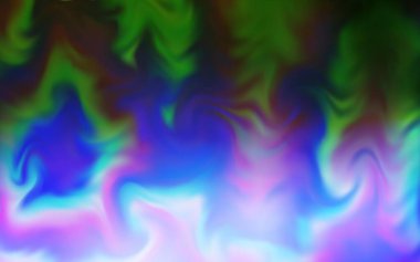 Açık pembe, yeşil vektör renkli bulanık fon. Açık pembe, yeşil vektör bulanık desen. Parlak renkli bir illüstrasyon. Tasarımının yeni yolu.