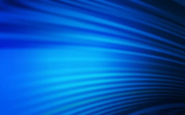 Fondo Vectorial Azul Oscuro Con Líneas Curvas Fondo Vectorial Azul — Archivo Imágenes Vectoriales