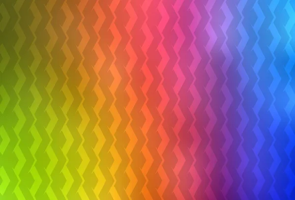 Lichte Multicolor Vectorcover Met Stright Stripes Lichte Multicolor Vectorcover Met — Stockvector