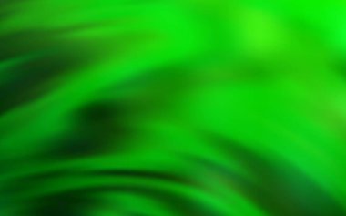 Açık yeşil vektör parlak deseni bulanıklaştırdı. Açık yeşil vektör renkli bulanık arkaplan. Yaratıcı illüstrasyon, yarım tonlu ve eğimli. Tasarımının yeni yolu.