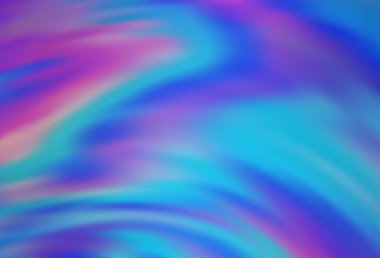 Açık pembe, mavi vektör parlak soyut fon. Açık Pembe, Mavi vektör bulanık şablon. Görüntü stili ve gradyanı olan yeni renkli çizimler. Çalışmalarınız için akıllı tasarım.