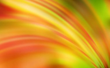 Açık Turuncu Vektör soyut bulanık arkaplan. Açık Turuncu Vektör soyut parlak doku. Soyut ve gradyan renkte renkli çizimler. Tasarımının yeni yolu.