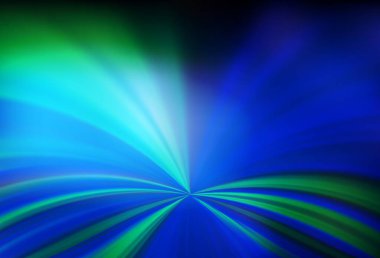 Koyu mavi vektör soyut bulanık görünüm. Koyu mavi vektör modern zarif arkaplan. Gradyan tasarımlı, soyut, ışıltılı çizimler. Tasarımının yeni yolu.