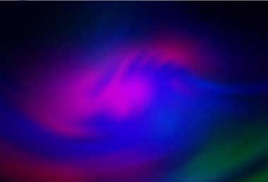 Koyu pembe, mavi vektör soyut parlak şablon. Koyu pembe, mavi vektör soyut bulanık arkaplan. Gradyan tasarımlı, soyut, ışıltılı çizimler. Web siteniz için bulanık tasarım.