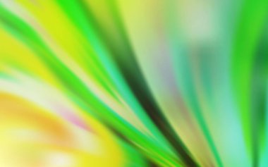 Açık yeşil vektör soyut arkaplan. Açık yeşil vektör parlak deseni bulanıklaştırdı. Renkli soyut çizimler ve gradyan. İş tasarımınız için yeni biçim.