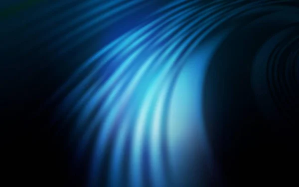 線付きダークブルーベクトルテンプレート 線付きダークブルーベクトルテンプレート 曲線で構成された輝くイラスト あなたのビジネスのための最高のカラフルなデザイン — ストックベクタ