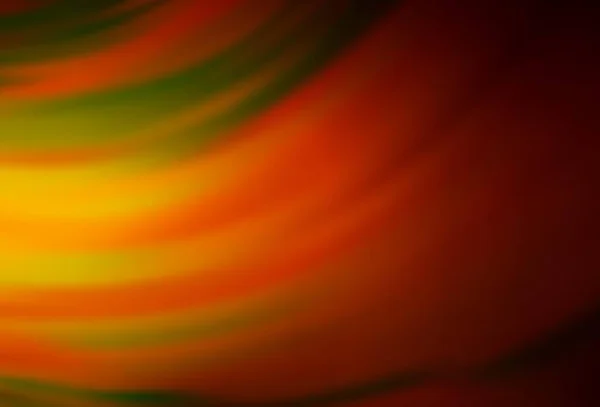 Шаблон Темно Оранжевого Вектора Изогнутыми Линиями Шаблон Темно Оранжевого Вектора — стоковый вектор