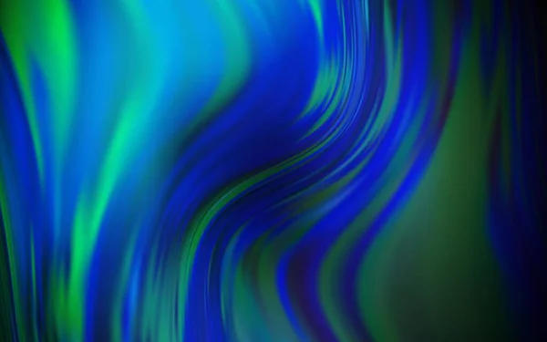 Темно Синій Зелений Вектор Абстрактний Яскравий Шаблон Темно Синій Зелений — стоковий вектор