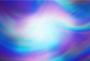 Açık pembe, mavi vektör parlak soyut fon. Açık pembe, mavi vektör soyut bulanık arkaplan. Görüntü stili ve gradyanı olan yeni renkli çizimler. Tasarımının yeni yolu.