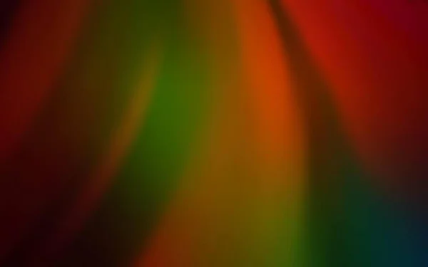 Fond Abstrait Brillant Vert Foncé Vecteur Rouge Vert Foncé Motif — Image vectorielle