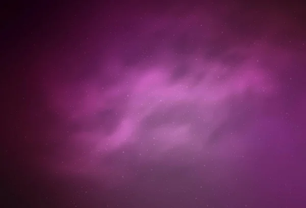 銀河系の星と明るいピンクのベクトル背景 銀河系の星と明るいピンクのベクトル背景 明るい天文学者の星と輝く色のイラスト 未来的な広告 小冊子のパターン — ストックベクタ