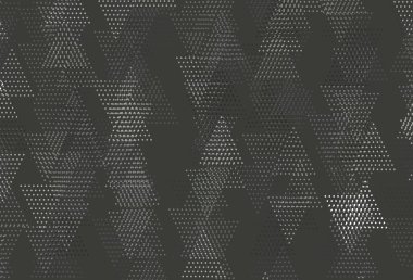 Çemberleri ve çizgileri olan açık gri vektör düzeni. Noktalı, soyut şekilli dekoratif tasarım. Broşürler, broşürler için desen