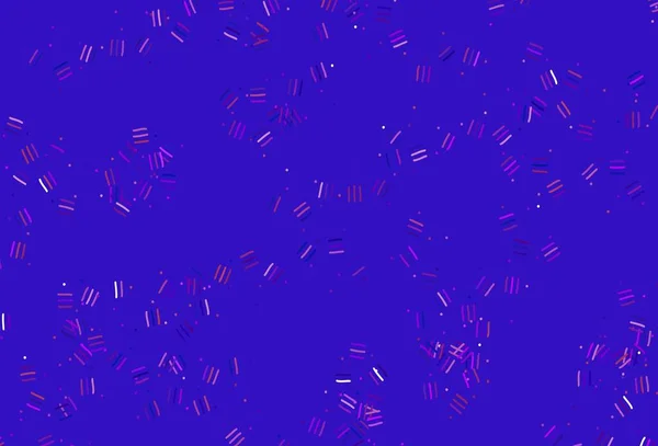 Светло Фиолетовый Розовый Векторный Фон Прямыми Линиями Точками Размытый Декоративный — стоковый вектор