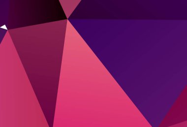 Koyu gri vektör soyut mozaik zemin. Çokgen tarzda tamamen yeni bir renk çizimi. Cep telefonunun arka planının şablonu.