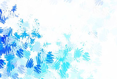 Düz çizgileri olan hafif BLUE vektör düzeni. Bulanık arkaplanda gradyanı olan çizgiler. İş ilanınız için akıllı tasarım.