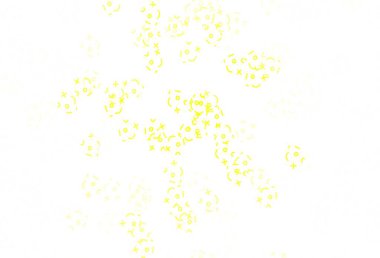 Matematik sembollü açık sarı vektör şablonu. Beyaz arkaplanda gradyanı olan renkli matematiksel işaretler. Okul ve dil bilgisi siteleri için desen.