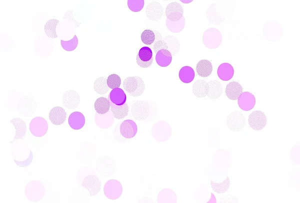 Φως Ροζ Διάνυσμα Φόντο Φυσαλίδες Όμορφη Έγχρωμη Απεικόνιση Θολή Κύκλους — Διανυσματικό Αρχείο