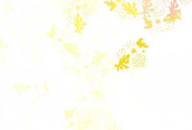 Rastgele şekilli hafif turuncu vektör deseni. Rastgele şekillerle soyut tarzda dekoratif tasarım. Web siteniz için basit tasarım.