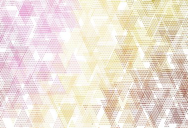 Çizgilerle, dairelerle ışık çok renkli vektör arkaplanı. Daireleri olan güzel bir illüstrasyon, doğa tarzında üçgenler. Duvar kağıtları için şablon.