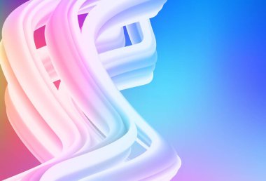 Işık çoklu renk vektörü şablonu bulanıklaştırıldı. Gradyan ile modern soyut çizim. Web siteniz için bulanık tasarım.