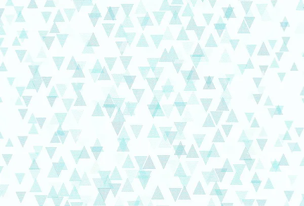 Синий Зеленый Векторный Фон Треугольниками Треугольники Абстрактном Фоне Красочным Градиентом — стоковый вектор