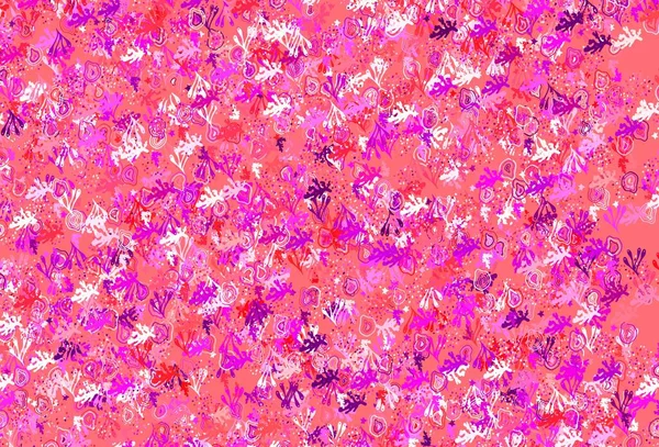 浅紫色 粉红矢量模板 形状混乱 用抽象风格的彩色渐变形状进行说明 为您的业务设计最好的智能设计 — 图库矢量图片