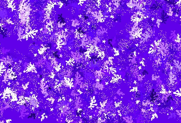 Plantilla Vectorial Light Purple Con Formas Caóticas Ilustración Con Formas — Vector de stock