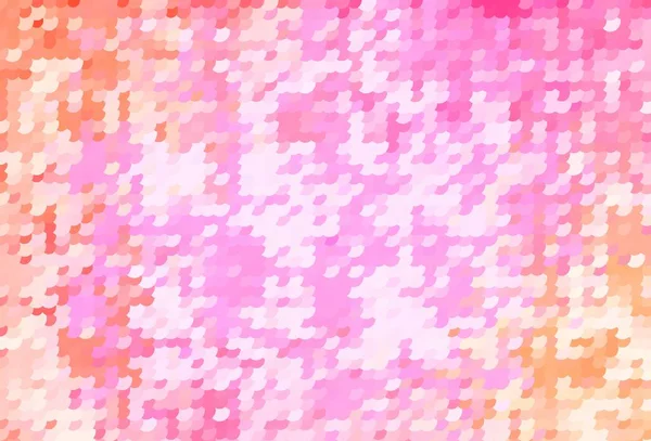 Rose Clair Motif Vectoriel Jaune Avec Sphères Belle Illustration Colorée — Image vectorielle