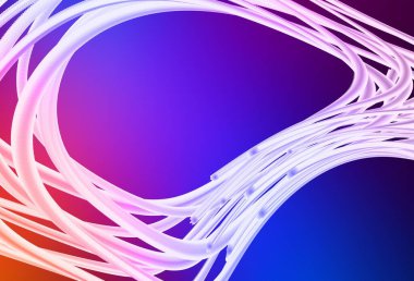 Açık mavi, kırmızı vektör renkli bulanık arkaplan. Renkli soyut çizimler ve gradyan. Tasarımlar için arka plan.