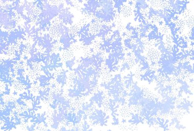 Soyut formlarla açık mor vektör dokusu. Soyut gradyan şekilli basit renkli çizimler. Kartvizitiniz için modern tasarım.