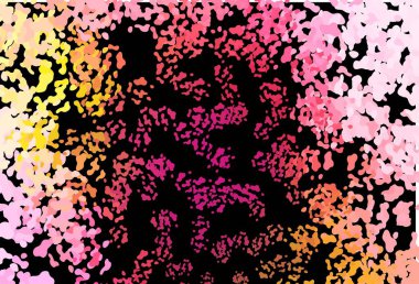 Koyu kırmızı, rastgele şekilli sarı vektör dokusu. Modern tarzda değişen renkli kaotik formlar. Kartvizitiniz için modern tasarım.