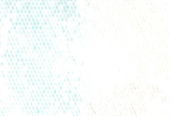 Modèle Vectoriel Bleu Clair Jaune Avec Des Cercles Belle Illustration — Image vectorielle