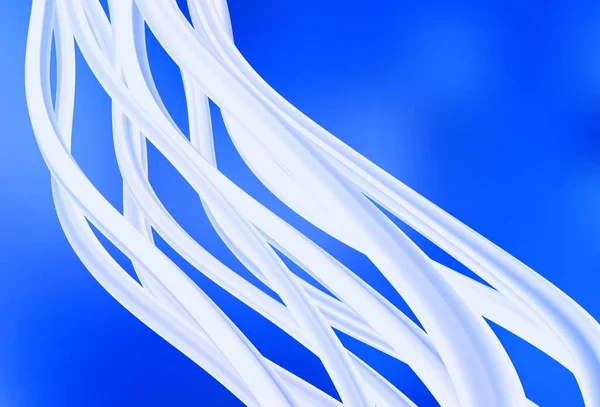 Luz Azul Vector Borrosa Plantilla Brillante Ilustración Colorida Estilo Abstracto — Vector de stock