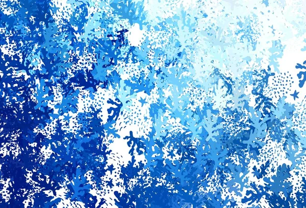 Темно Синий Векторный Фон Фасадами Современная Абстрактная Иллюстрация Красочными Случайными — стоковый вектор
