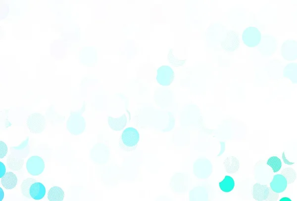 Lichtblauw Rood Vectorpatroon Met Bolletjes Glitter Abstracte Illustratie Met Wazige — Stockvector