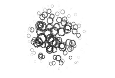 Kabarcıklı Light Gray vektör arkaplanı. Soyut arka planda bulanık kabarcıklar ve renkli gradyan. Marka kitabınız için yeni şablon.