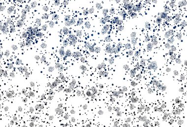 Soyut şekilli hafif BLUE vektör arkaplanı. Soyut tarzda rengarenk gradyan şekilleri olan bir resim. Duvar kağıtları için zarif tasarım.