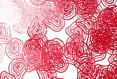 Eğimli çizgileri olan açık kırmızı vektör deseni. Basit ve eğik renkte renkli bir tasvir. İş tasarımınız için şablon.