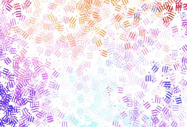 Açık mavi, tekrarlanan çubuklu sarı vektör şablonu. Keskin çizgili parlak renkli çizimler. İş ilanınız için akıllı tasarım.