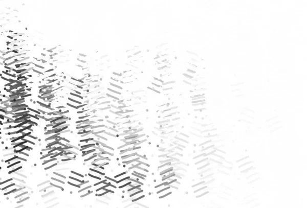 Mise Page Vectorielle Gris Clair Avec Lignes Plates Illustration Brillante — Image vectorielle