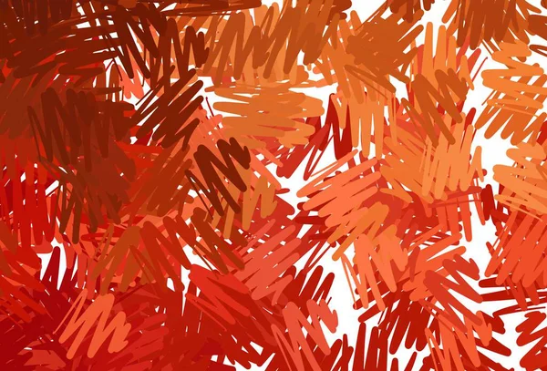 Světle Červená Vektorová Textura Barevnými Čarami Čáry Rozmazaném Abstraktním Pozadí — Stockový vektor