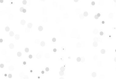 Renkli kar taneleriyle açık gri vektör dokusu. Buz kristalleri ile soyut resimleme. Poster ve afiş için yeni yıl tasarımı.