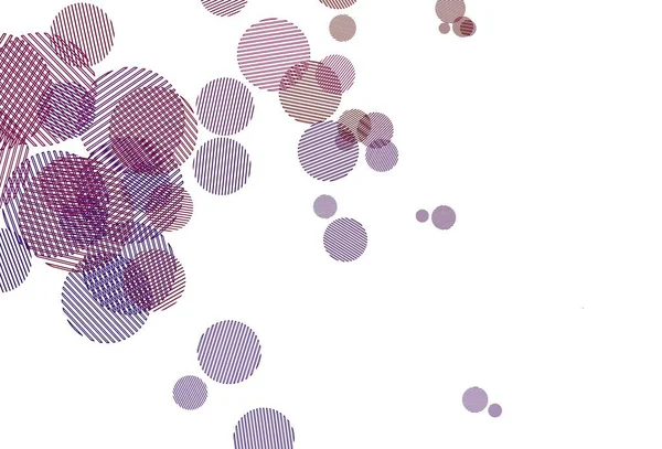 ライトピンク スポット付きイエローベクトルの背景 カラフルな水滴と現代抽象的なイラスト 美しいウェブサイトのためのパターン — ストックベクタ