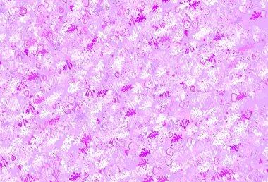 Açık Mor, soyut şekilli pembe vektör dokusu. Soyut gradyan şekilli basit renkli çizimler. İşiniz için en iyi akıllı tasarım.